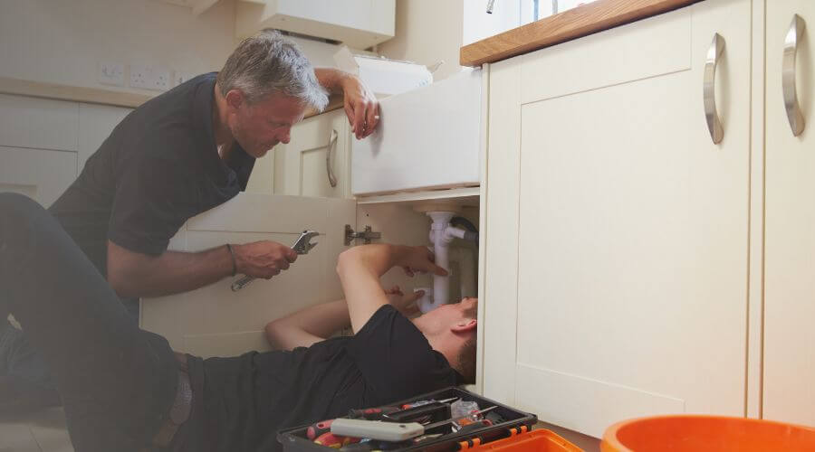 Professional burst pipe repair services in Kimmell, IN